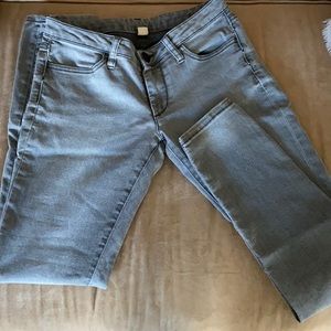 Grey Straight Leg Jeans